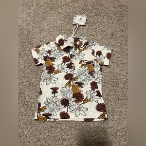 Kate Quinn short sleeve vintage collar shirt